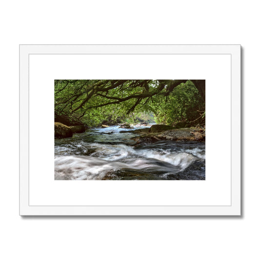 " Dartmoor in Flow #2 " Framed & Mounted Print