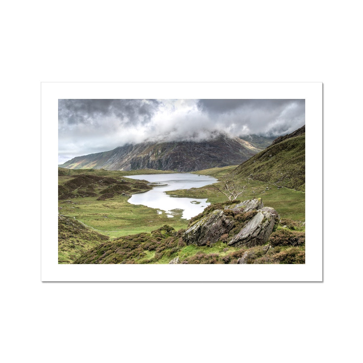 " Cwm Idwal " Snowdonia Fine Art Print