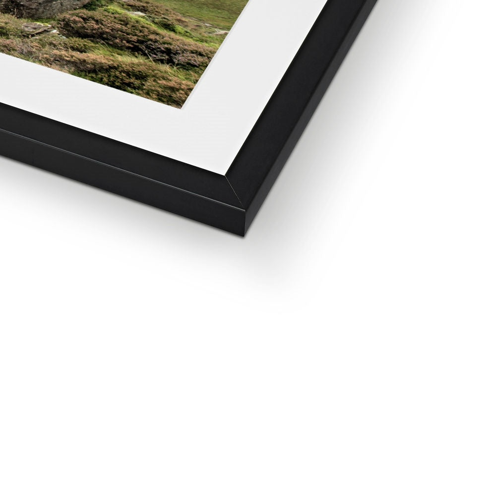 " Cwm Idwal " Snowdonia Framed & Mounted Print