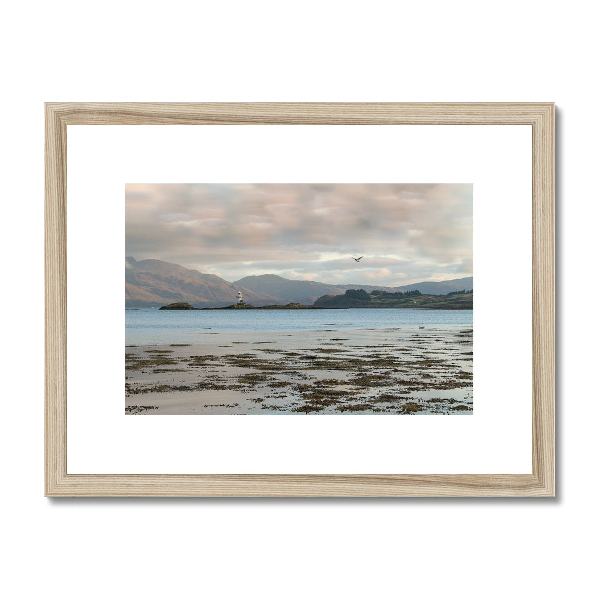 " Appin Tides " Scottish West Highlands Framed & Mounted Print