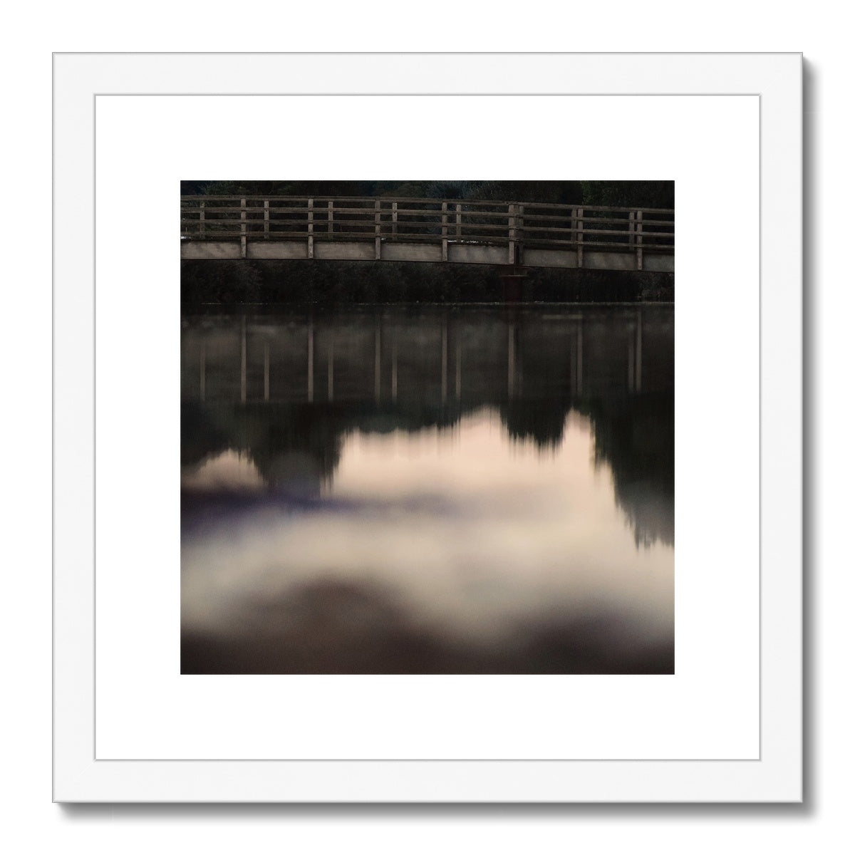 "On Reflection" Framed & Mounted Print