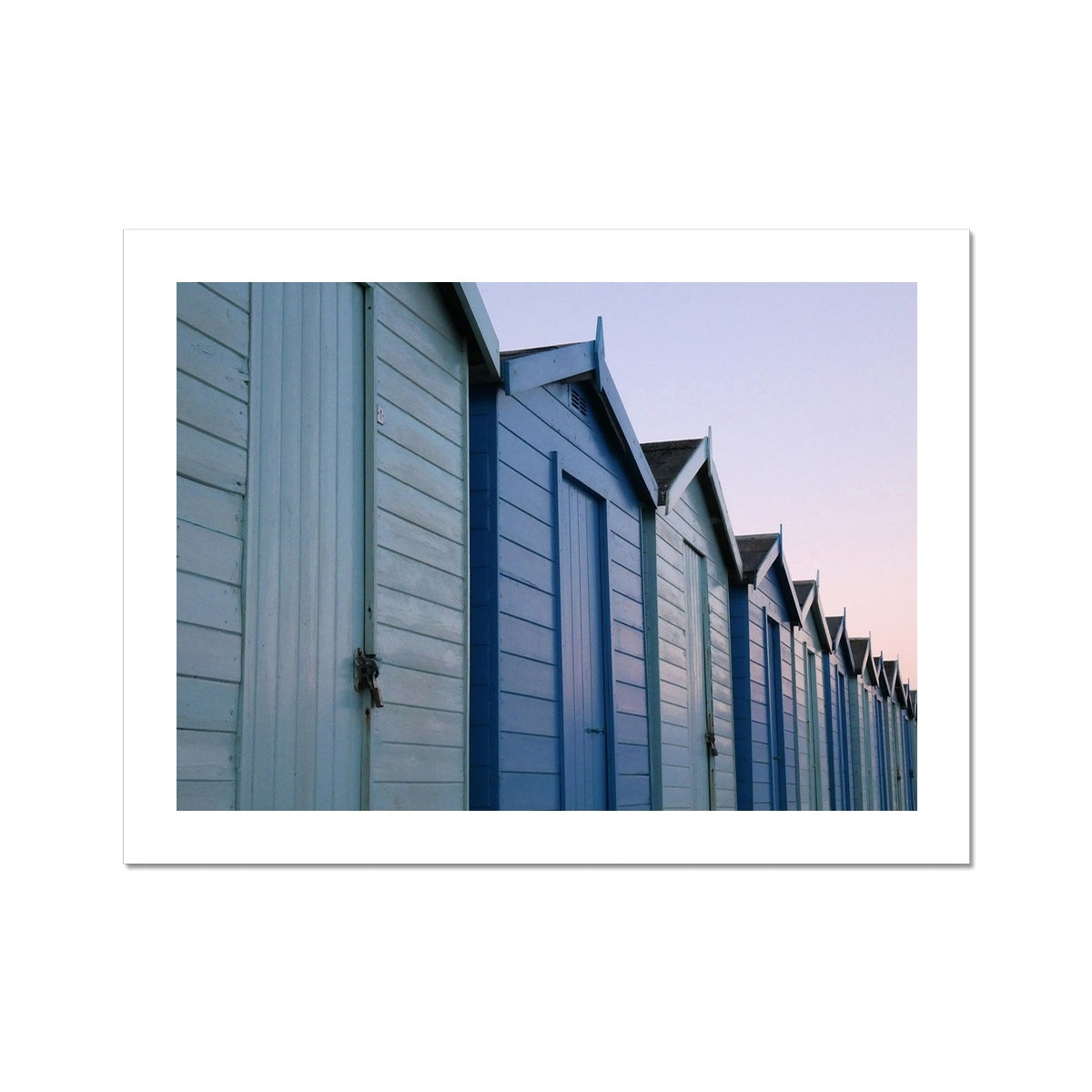 "Huts at Dawn" - Fine Art Print