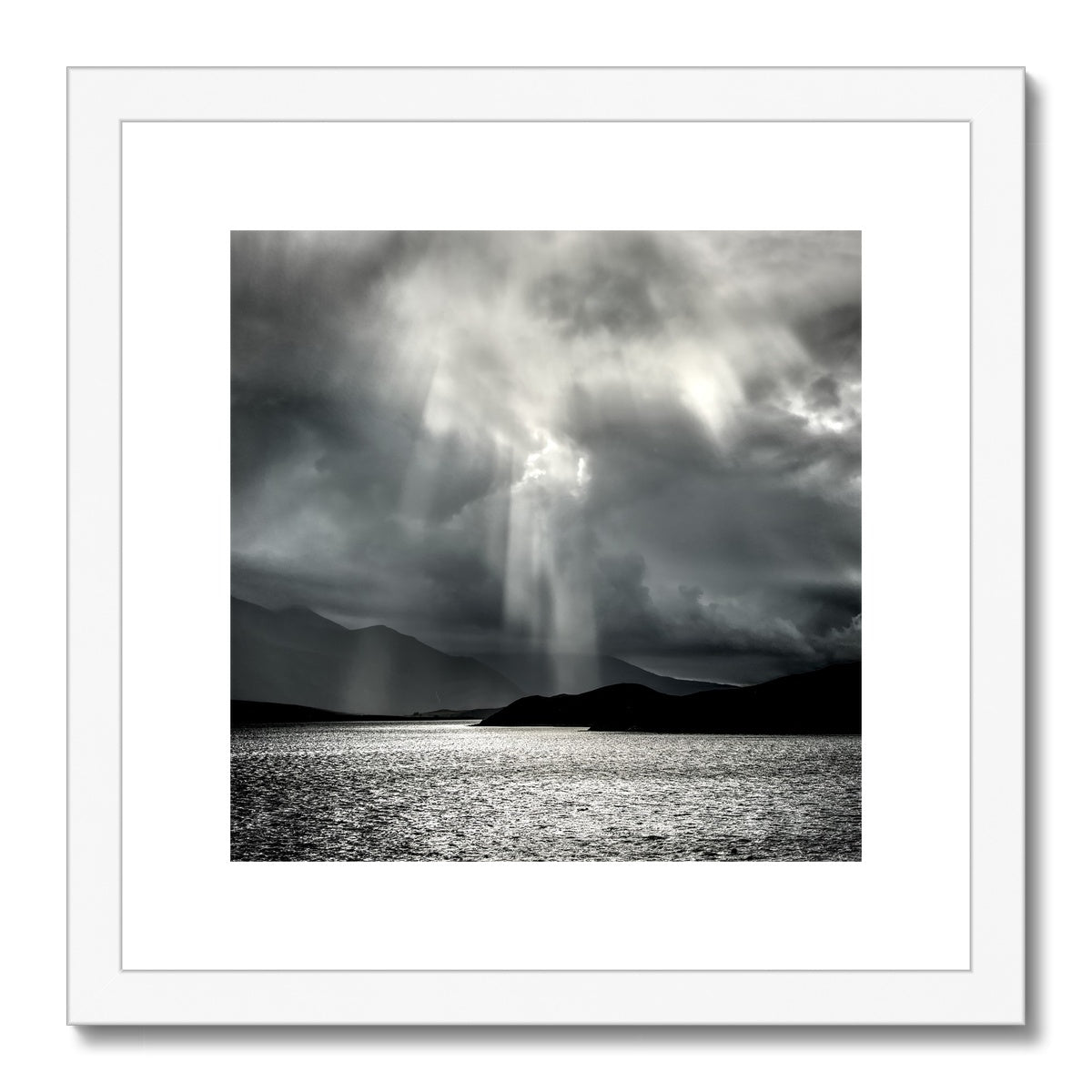 " Storm " Scottish Highlands Framed & Mounted Print