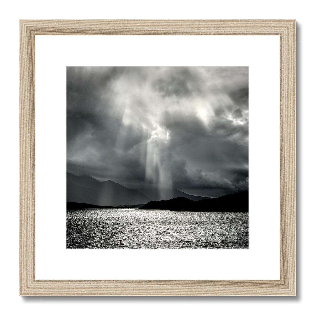 " Storm " Scottish Highlands Framed & Mounted Print