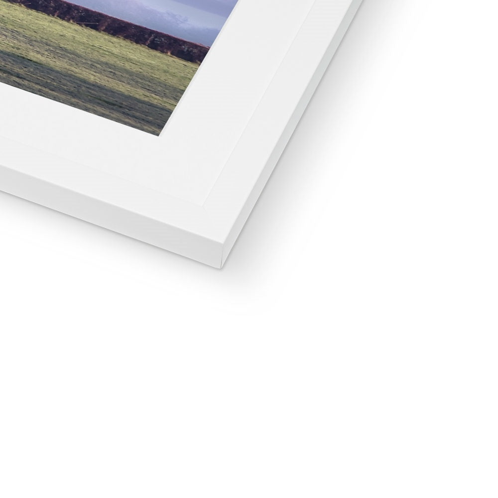 "Dorset Mist" Framed & Mounted Print