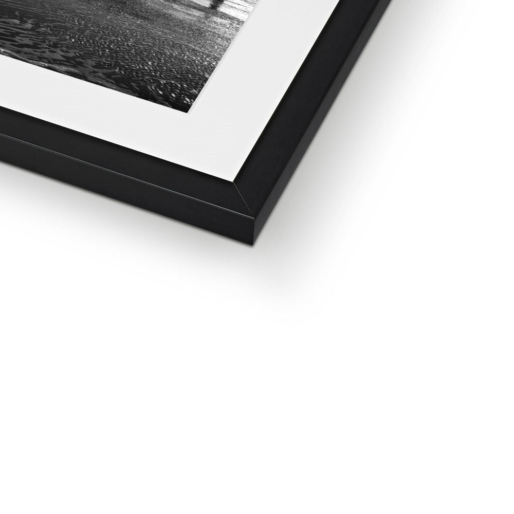 "B(r)each" Framed & Mounted Print