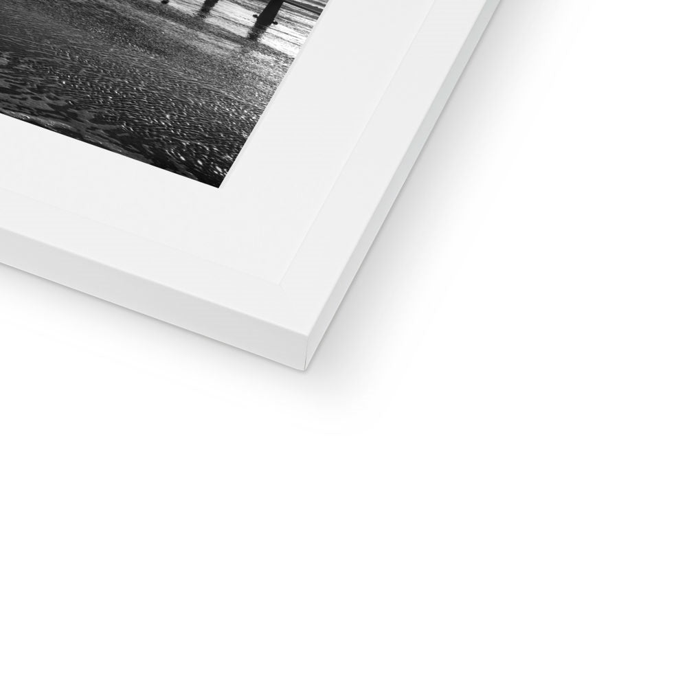 "B(r)each" Framed & Mounted Print