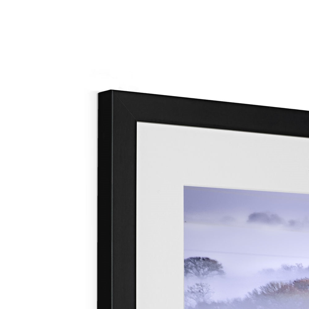 "Dorset Mist" Framed & Mounted Print