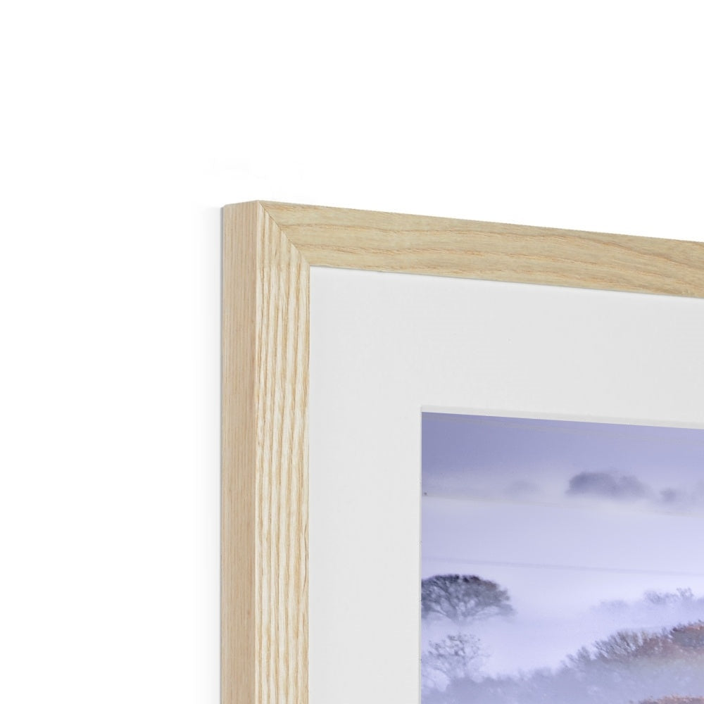 "Dorset Mist" Framed & Mounted Print