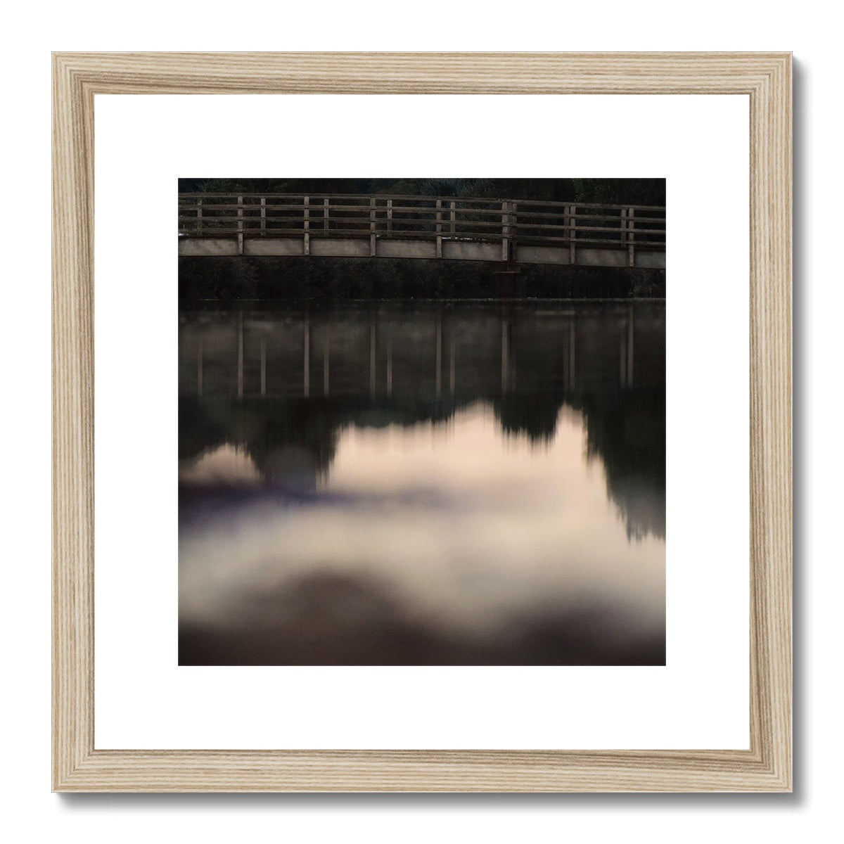 "On Reflection" Framed & Mounted Print