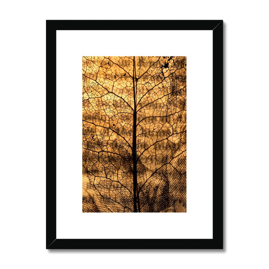 " Leaf upon Leaf " Framed & Mounted Print