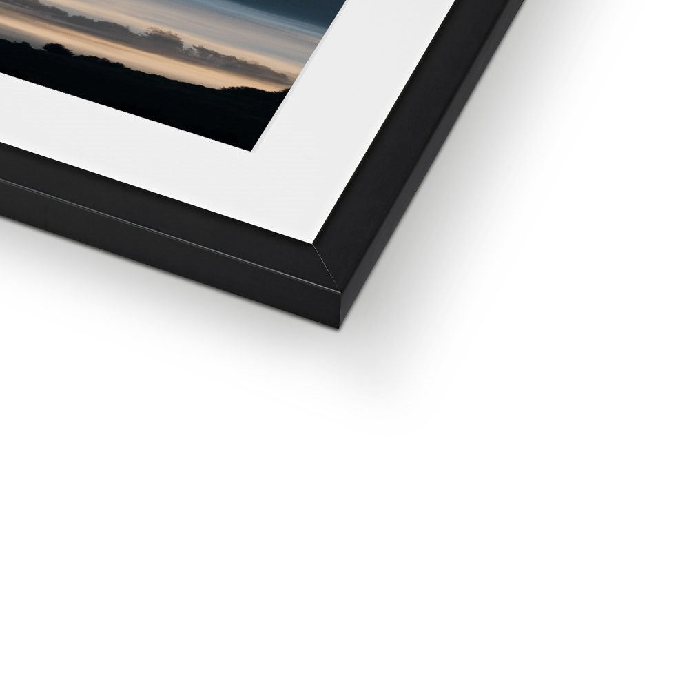 "Dartmoor Mist" Framed & Mounted Print