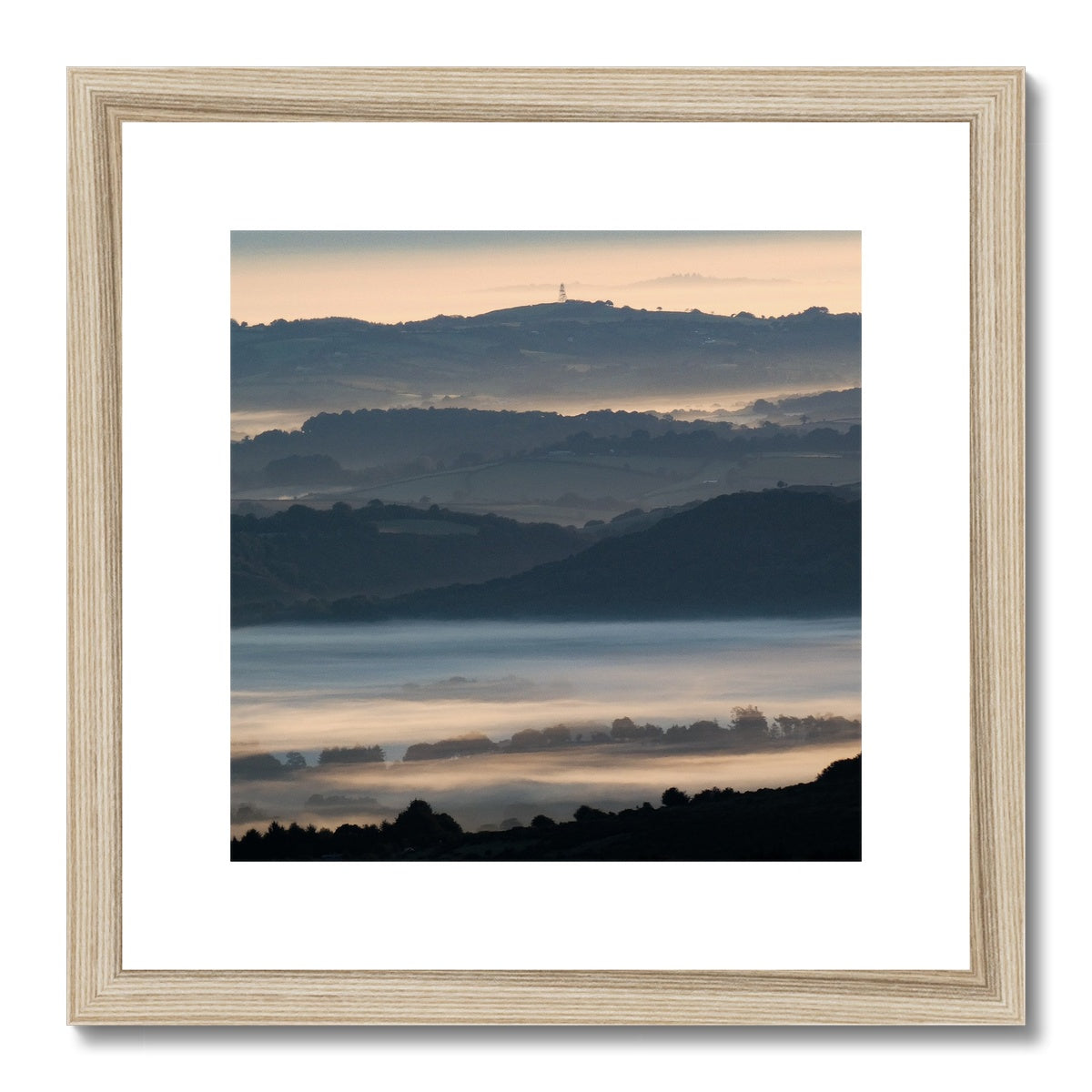 "Dartmoor Mist" Framed & Mounted Print