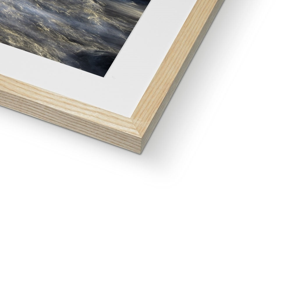 " Smokey Tides " Framed & Mounted Print