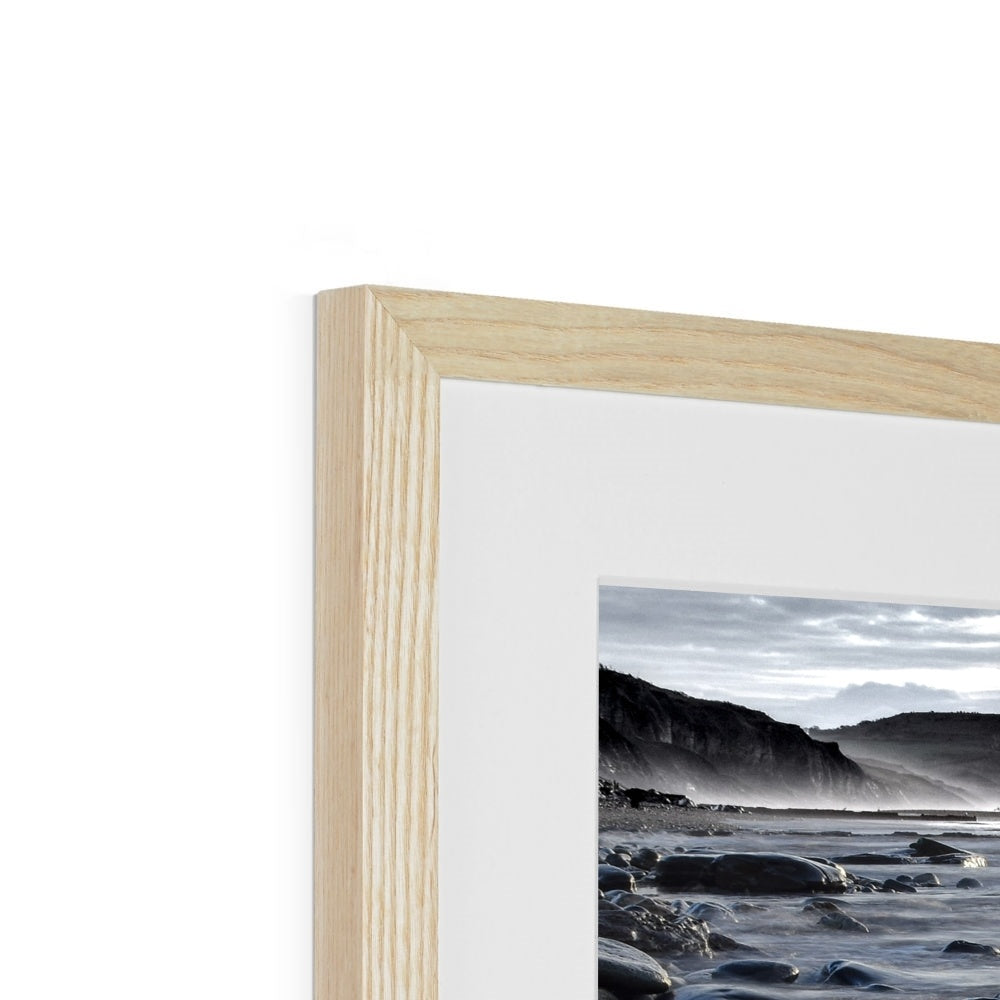 " Smokey Tides " Framed & Mounted Print