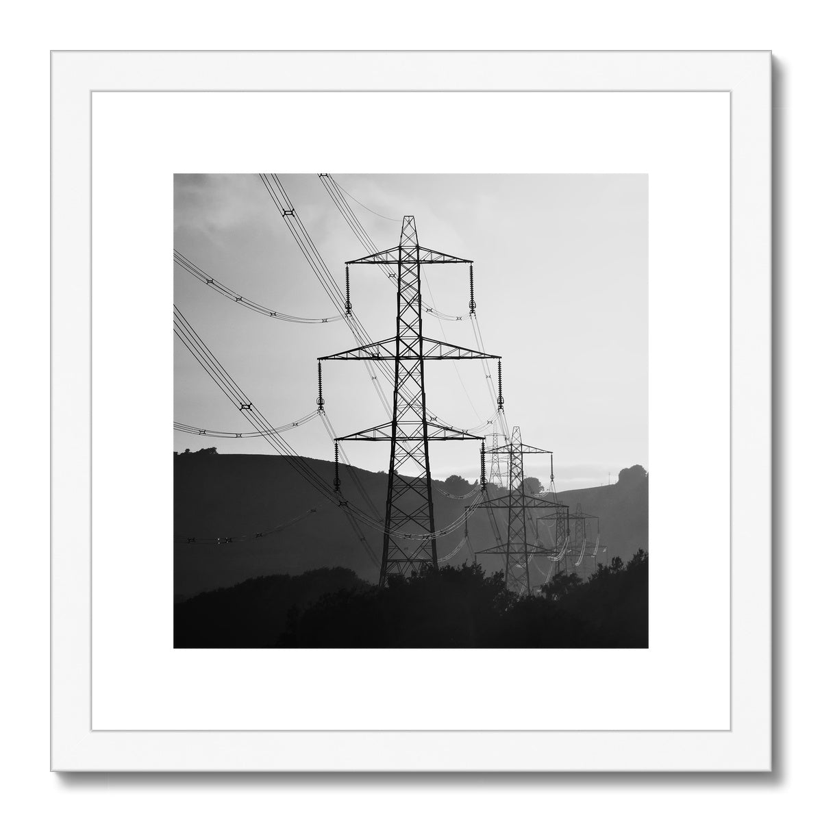 "Power To The People" Framed & Mounted Print