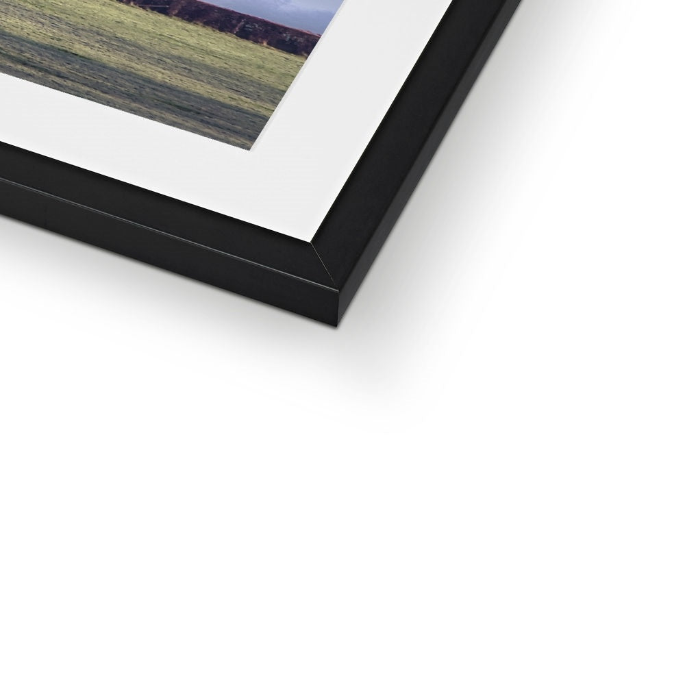 "Dorset Mist" Framed & Mounted Print