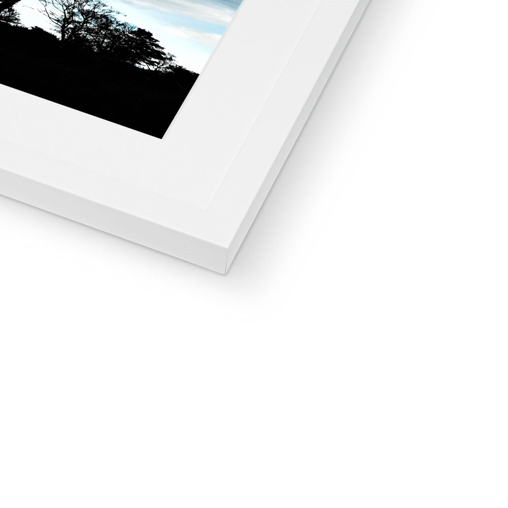 "Marching Trees" Framed & Mounted Print