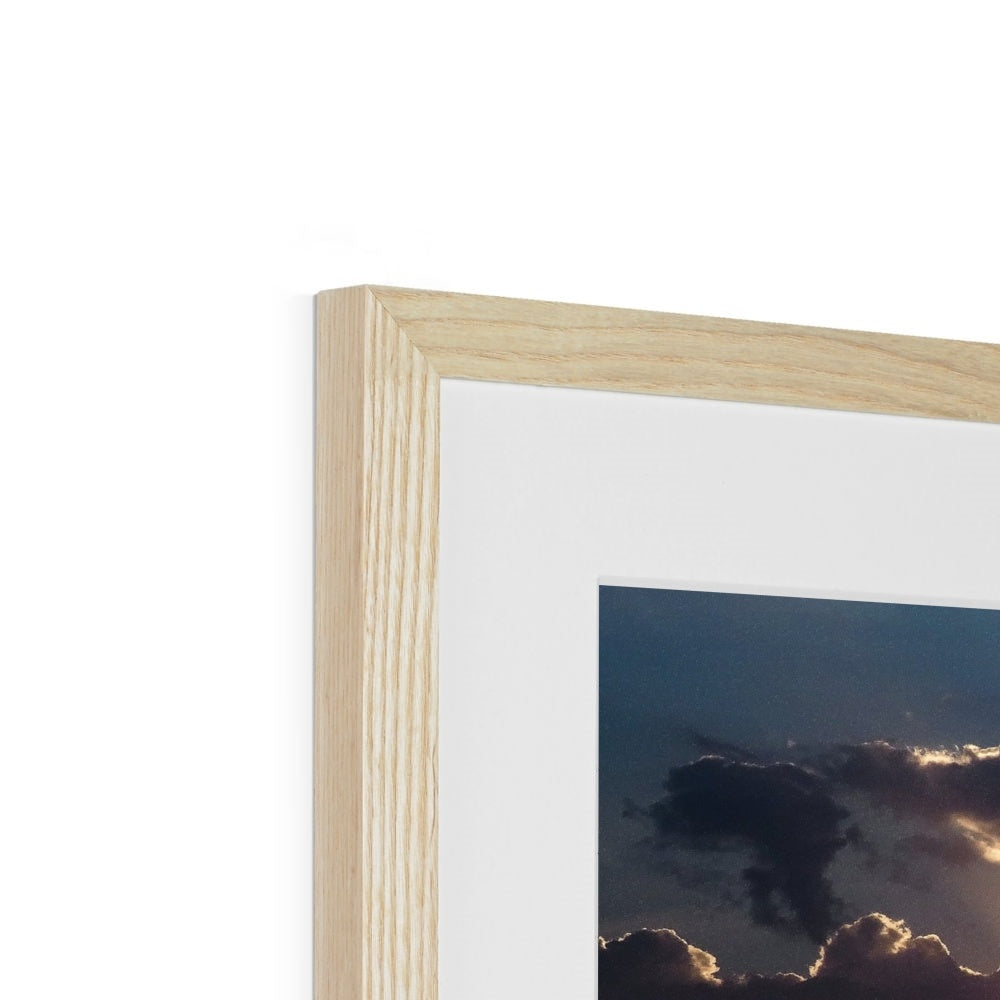 "Silver Linings" Framed & Mounted Print