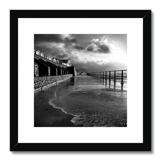 "B(r)each" Framed & Mounted Print