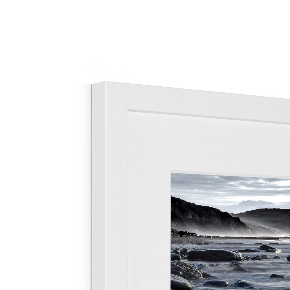 " Smokey Tides " Framed & Mounted Print