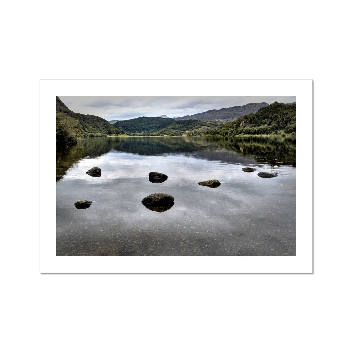 " Stepping Stones " Snowdonia Fine Art Print