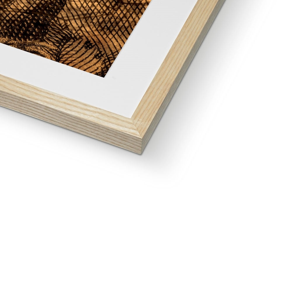 " Leaf upon Leaf " Framed & Mounted Print
