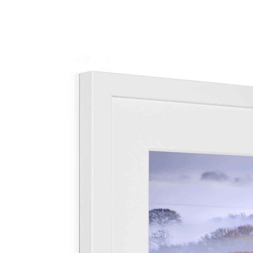 "Dorset Mist" Framed & Mounted Print