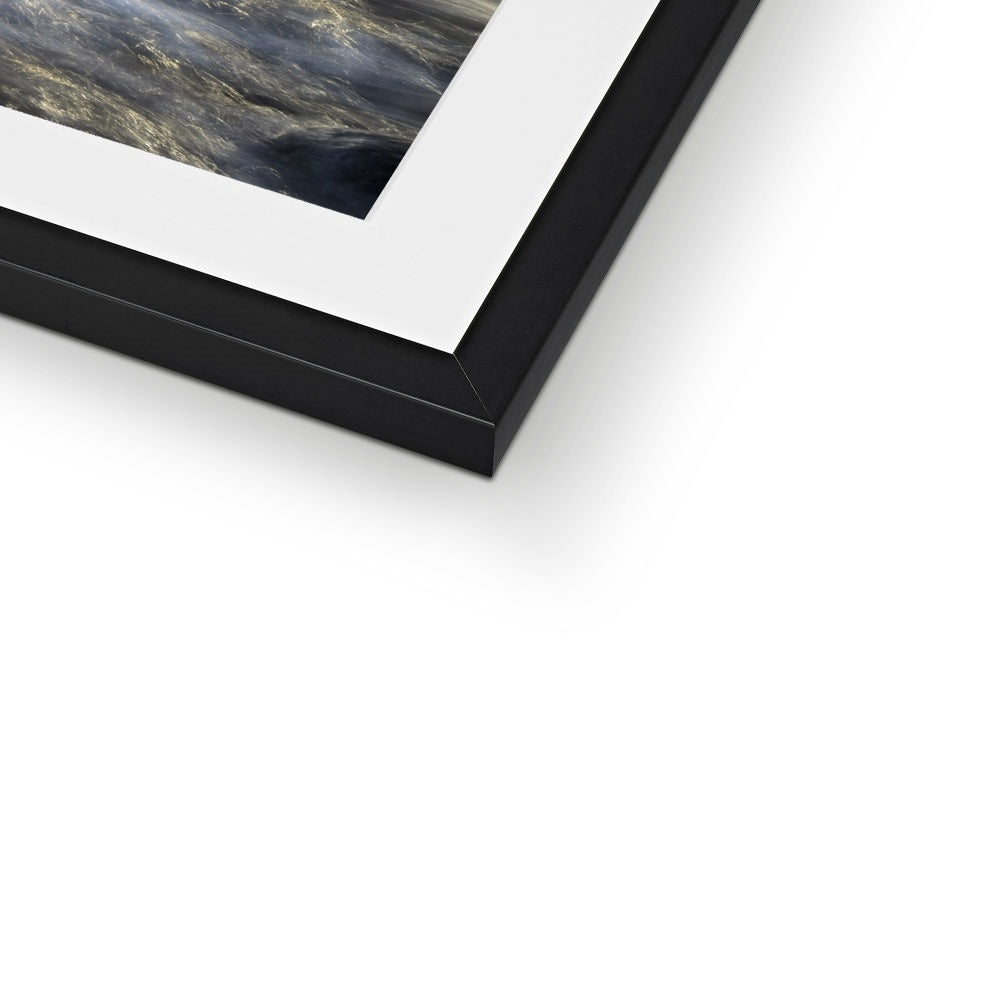 " Smokey Tides " Framed & Mounted Print
