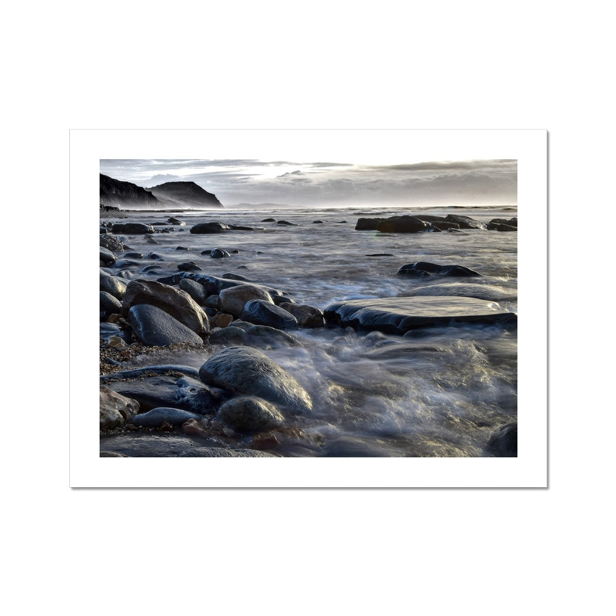 " Smokey Tides " Fine Art Print
