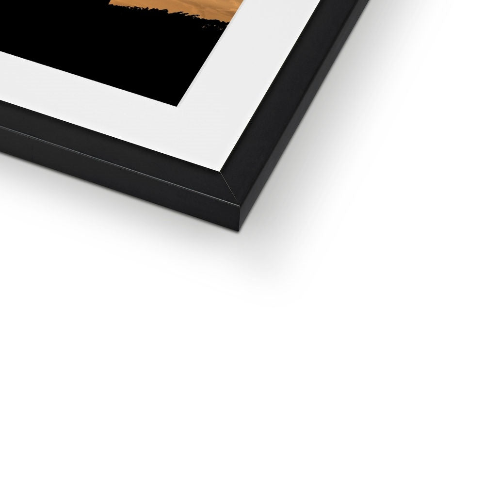 "Silver Linings" Framed & Mounted Print
