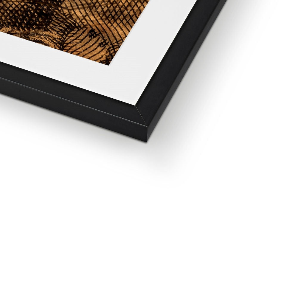" Leaf upon Leaf " Framed & Mounted Print