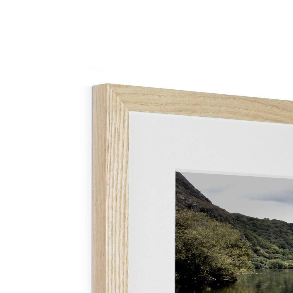 " Stepping Stones " Snowdonia Framed & Mounted Print