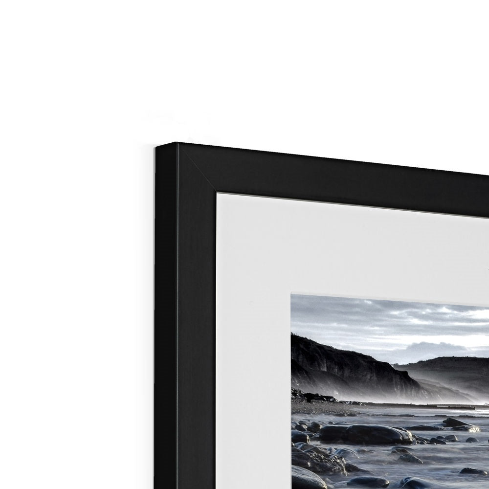 " Smokey Tides " Framed & Mounted Print