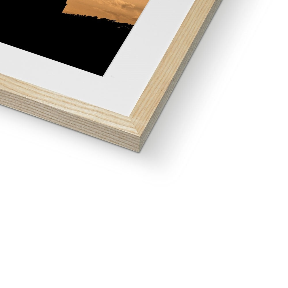 "Silver Linings" Framed & Mounted Print