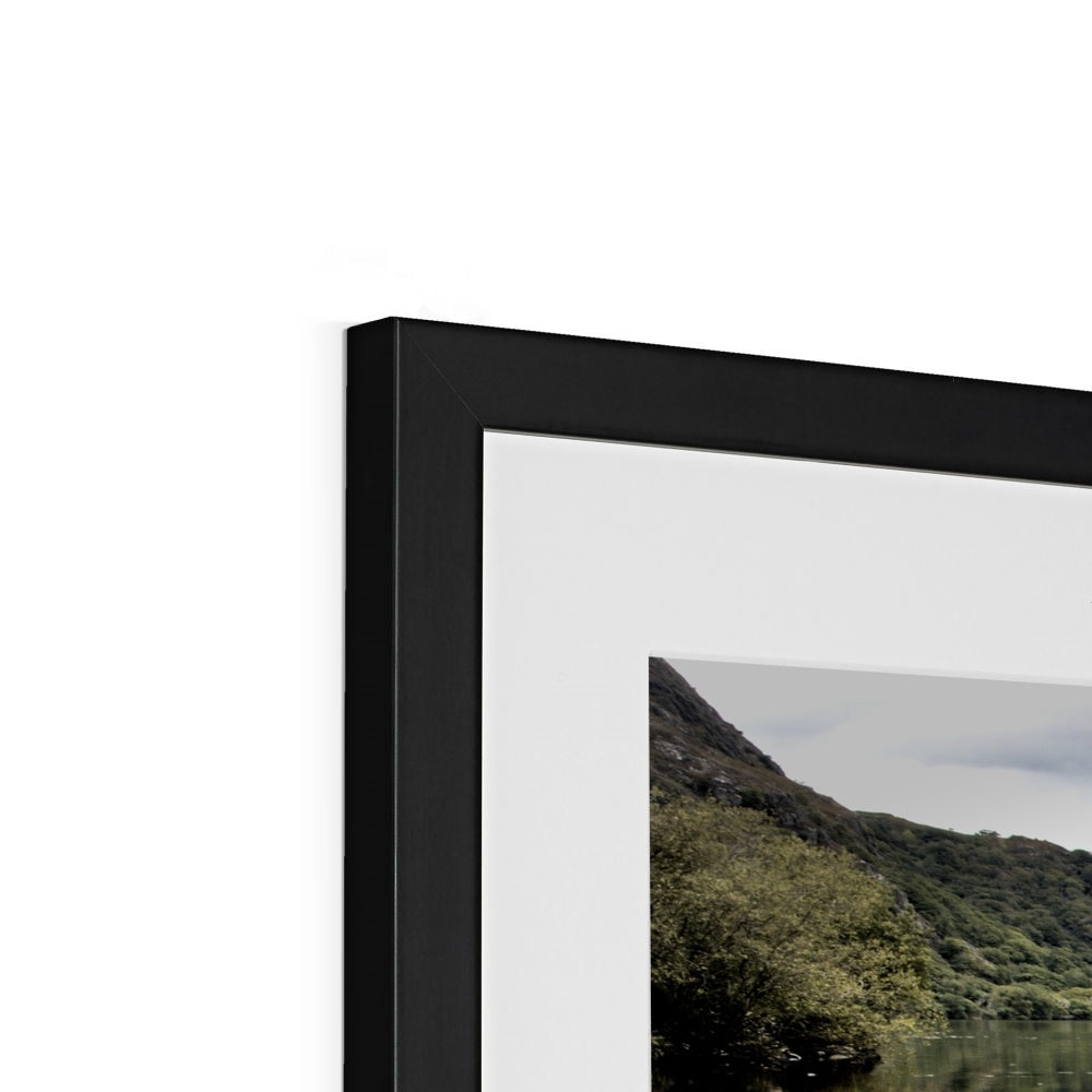 " Stepping Stones " Snowdonia Framed & Mounted Print