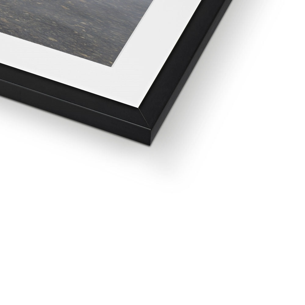" Stepping Stones " Snowdonia Framed & Mounted Print