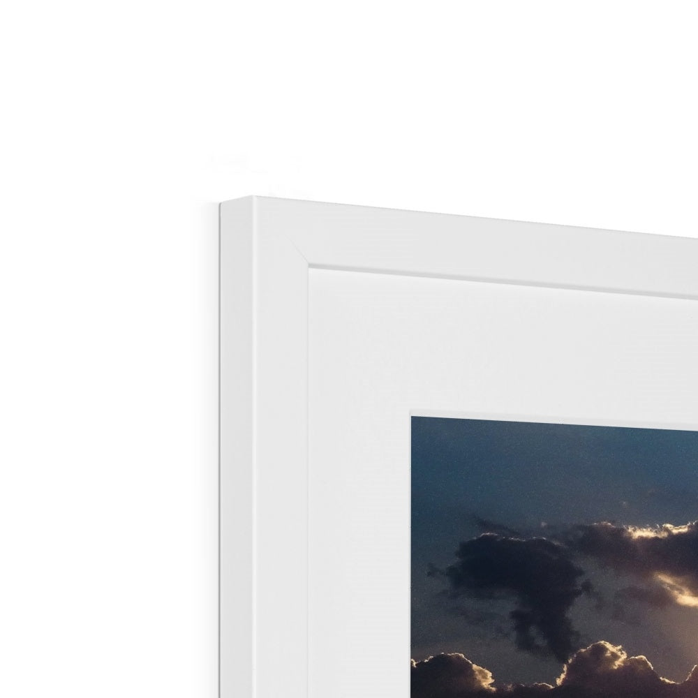 "Silver Linings" Framed & Mounted Print