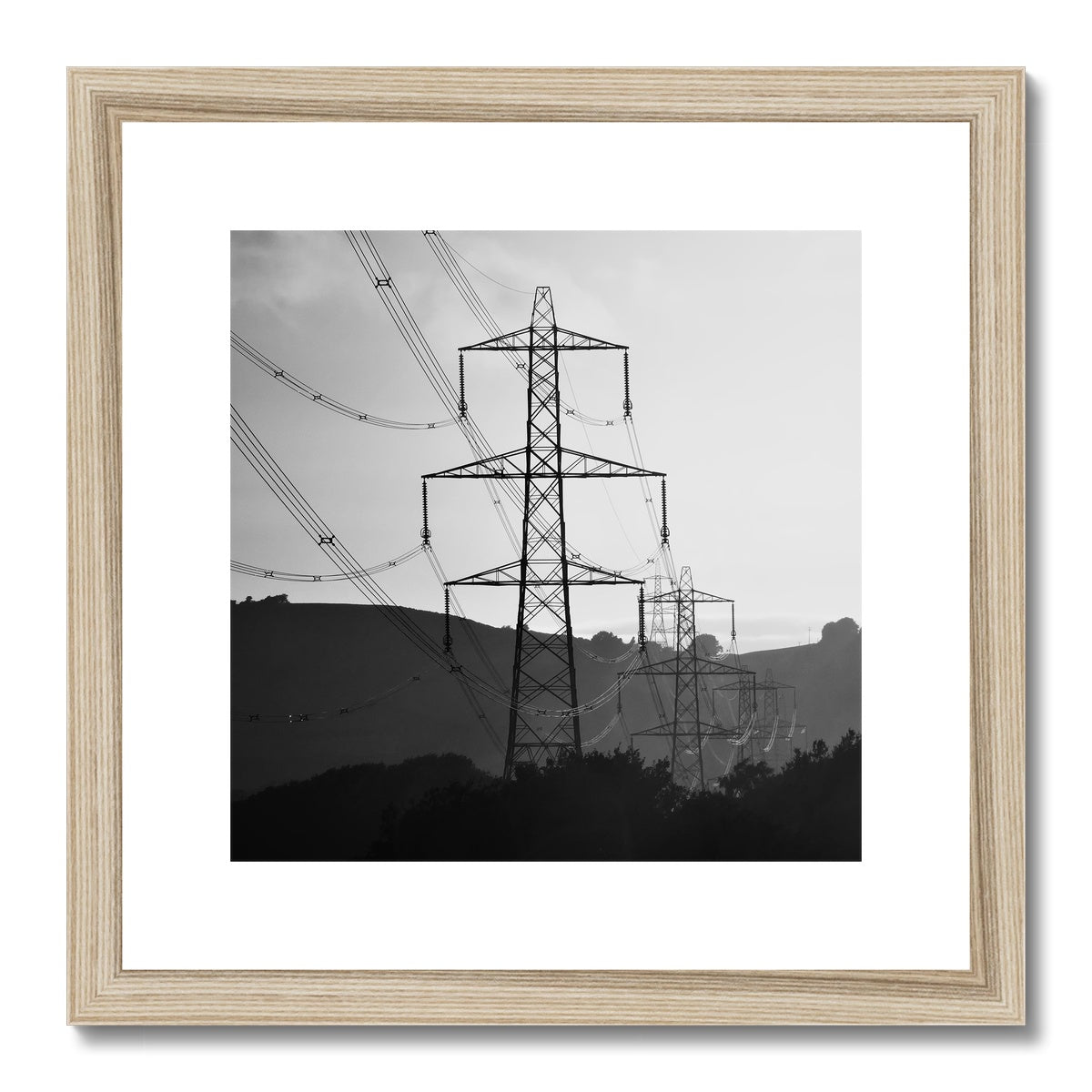 "Power To The People" Framed & Mounted Print